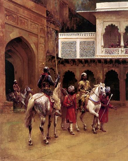 Old India in Paintings - Weeks_Edwin_Indian_Prince_Palace_Of_Agra.jpg